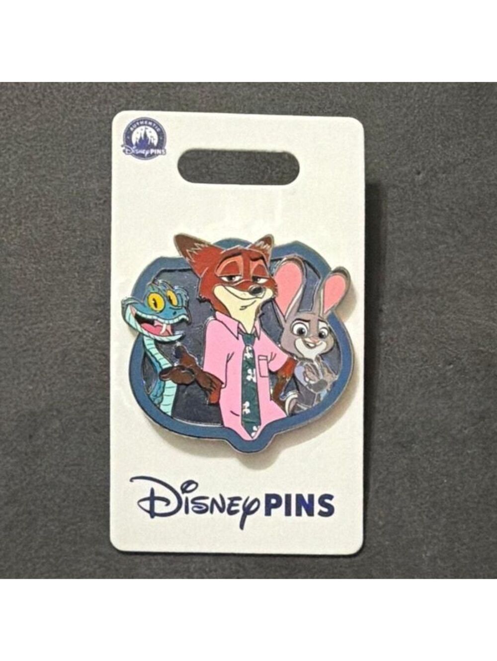 Nick, Judy, and Viper Police Badge
